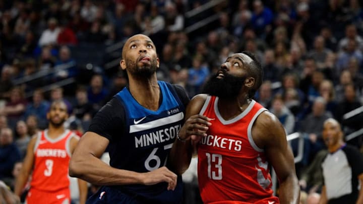 MINNEAPOLIS, MN - MARCH 18: James Harden MINNEAPOLIS, MN - MARCH 18: James Harden