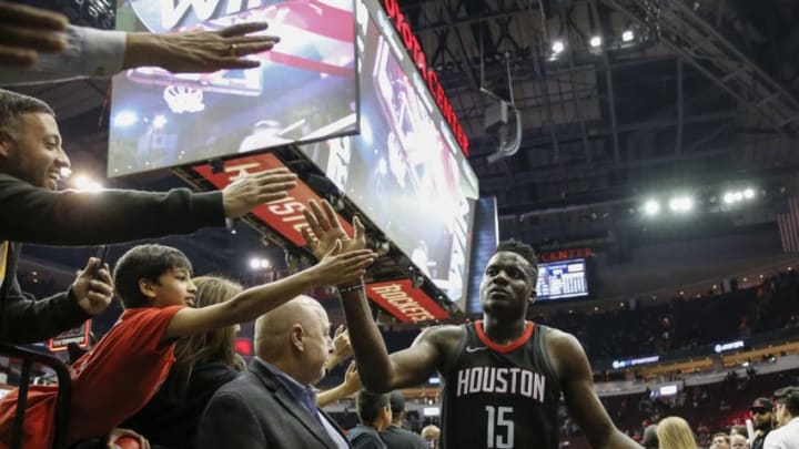 Clint Capela #15 of the Houston Rockets (Photo by Tim Warner/Getty Images)