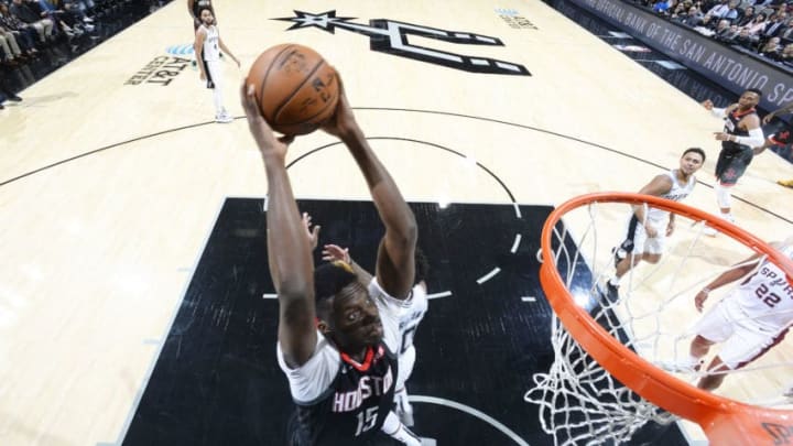 Houston Rockets Clint Capela (Photos by Logan Riely/NBAE via Getty Images) Houston Rockets Clint Capela (Photos by Logan Riely/NBAE via Getty Images)