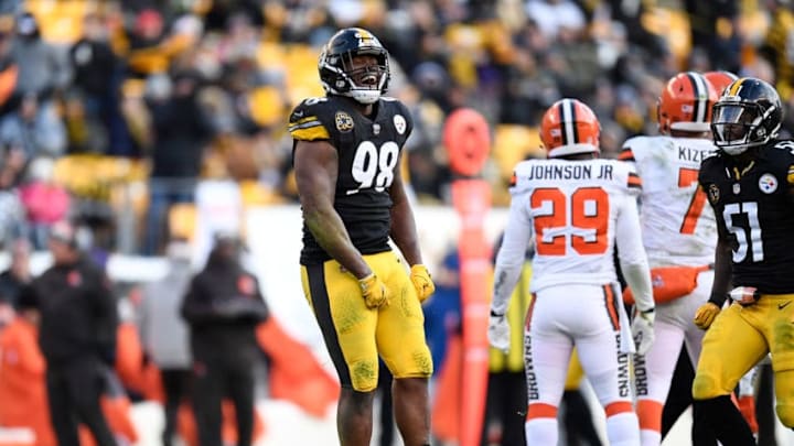 PITTSBURGH, PA - DECEMBER 31: Vince Williams