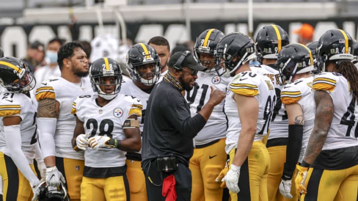 Head coach Mike Tomlin of the Pittsburgh Steelers (Photo by Don Juan Moore/Getty Images)