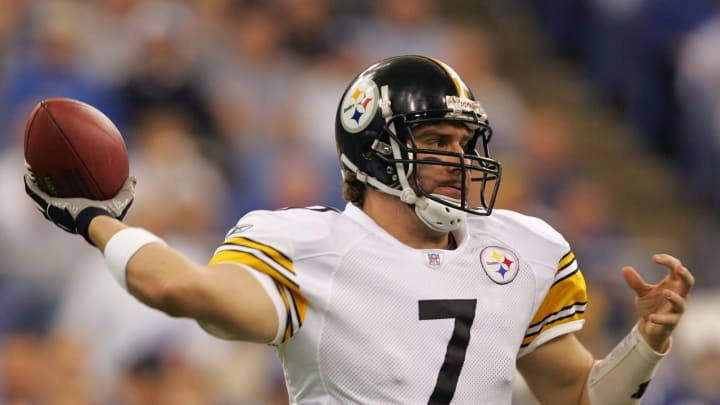 Ben Roethlisberger #7 of the Pittsburgh Steelers. (Photo by Jamie Squire/Getty Images)