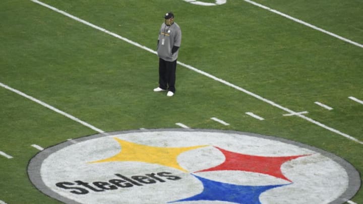 Pittsburgh Steelers head coach Mike Tomlin . Mandatory Credit: Philip G. Pavely-USA TODAY Sports