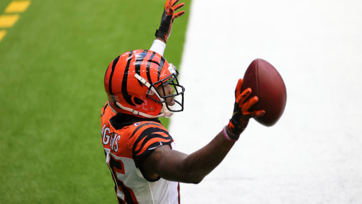 Wide receiver Tee Higgins #85 of the Cincinnati Bengals (Photo by Carmen Mandato/Getty Images)