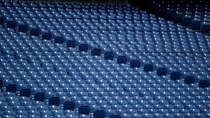 Empty seats at Citizens Bank Park (Photo by G Fiume/Getty Images)