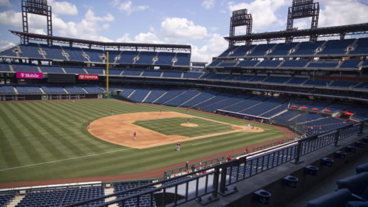 A general view of Citizens Bank Park (Photo by Mitchell Leff/Getty Images)