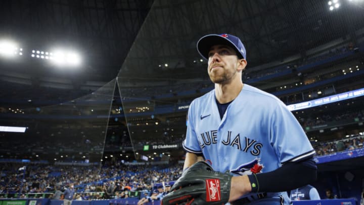 Bradley Zimmer, formerly of the Toronto Blue Jays (Photo by Cole Burston/Getty Images)