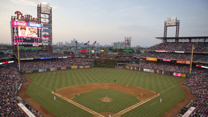 PHILADELPHIA, PA - MAY 13: An overall view of Citizens Bank Park during the game between the Los Angeles Angels of Anaheim and Philadelphia Phillies on May 13, 2014 at Citizens Bank Park in Philadelphia, Pennsylvania. (Photo by Mitchell Leff/Getty Images) PHILADELPHIA, PA - MAY 13: An overall view of Citizens Bank Park during the game between the Los Angeles Angels of Anaheim and Philadelphia Phillies on May 13, 2014 at Citizens Bank Park in Philadelphia, Pennsylvania. (Photo by Mitchell Leff/Getty Images)