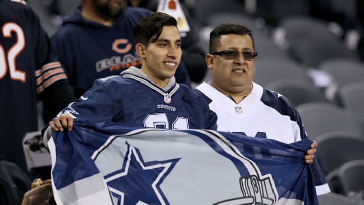 CHICAGO, ILLINOIS - DECEMBER 05: Fans looks on before the game between the Dallas Cowboys and Chicago Bears at Soldier Field on December 05, 2019 in Chicago, Illinois. (Photo by Dylan Buell/Getty Images)