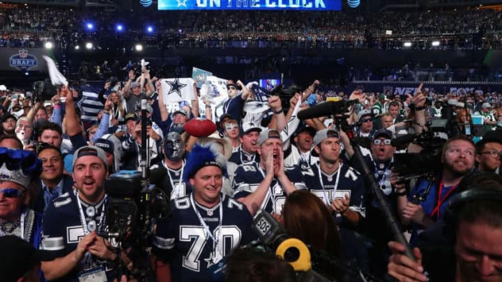 Dallas Cowboys fans at the 2018 NFL Draft (Photo by Tom Pennington/Getty Images)