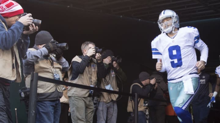 Tony Romo, Dallas Cowboys, (Photo by Mitchell Leff/Getty Images)