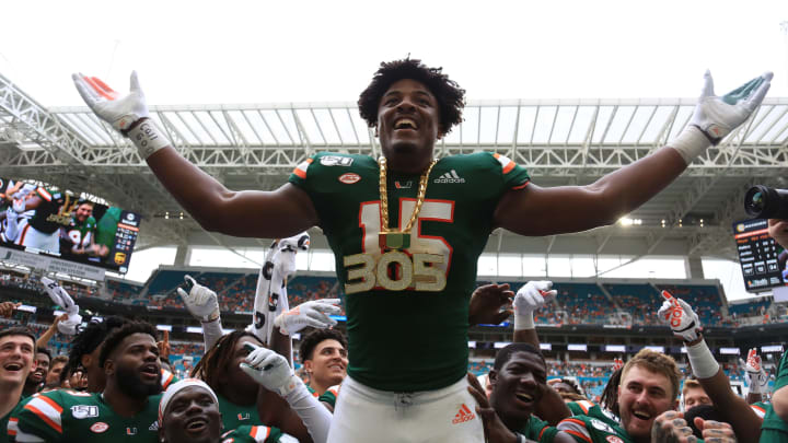 Gregory Rousseau, Miami Hurricanes