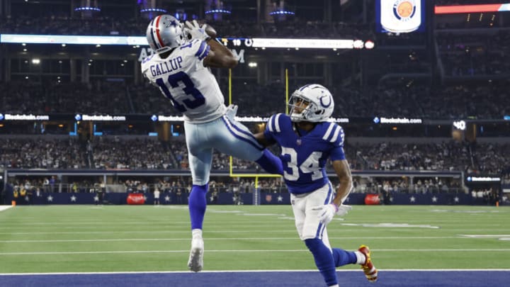 Dallas Cowboys wide receiver Michael Gallup (13) is seen during