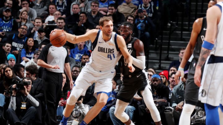 Dallas Mavericks Dirk Nowitzki Copyright 2019 NBAE (Photo by Nathaniel S. Butler/NBAE via Getty Images)