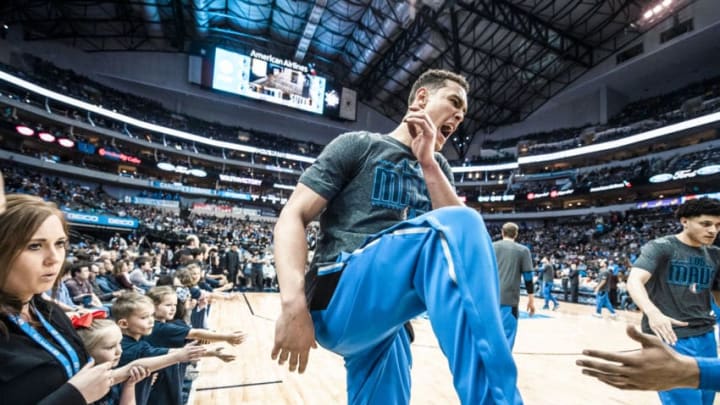 Dallas Mavericks Dwight Powell Copyright 2019 NBAE (Photo by Sean Berry/NBAE via Getty Images)