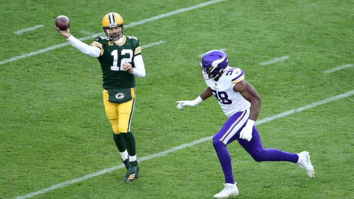 (Photo by Stacy Revere/Getty Images) Aaron Rodgers