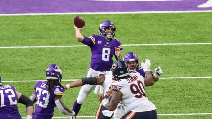 Minnesota Vikings QB Kirk Cousins - Mandatory Credit: Brace Hemmelgarn-USA TODAY Sports