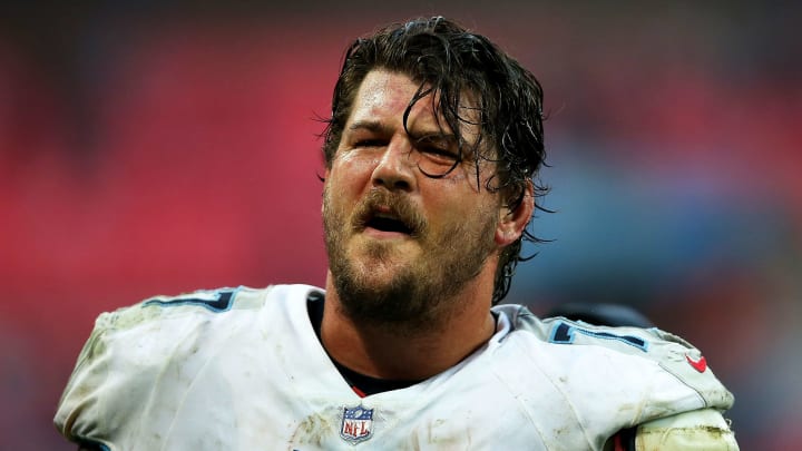 Tennessee Titans left tack Taylor Lewan.