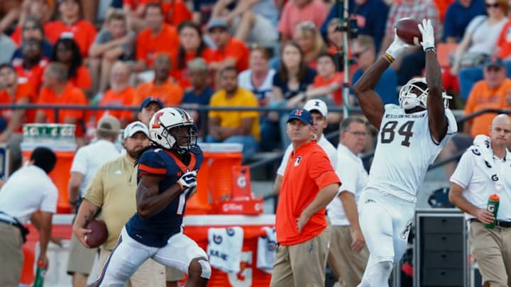 CHAMPAIGN, IL - SEPTEMBER 17: Corey Davis