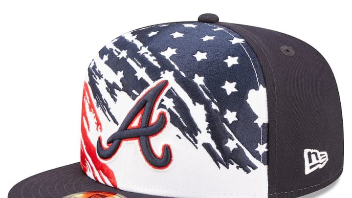Atlanta Braves July 4th hat