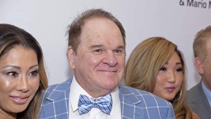 Former MLB great Pete Rose. (Photo by Michael Tullberg/Getty Images)