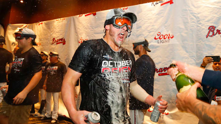 Josh Donaldson Atlanta Braves (Photo by Todd Kirkland/Getty Images)