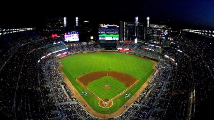 ATLANTA, GEORGIA - OCTOBER 03: A general view during the seventh inning in game one of the National League Division Series between the Atlanta Braves and the St. Louis Cardinals at SunTrust Park on October 03, 2019 in Atlanta, Georgia. (Photo by Kevin C. Cox/Getty Images)