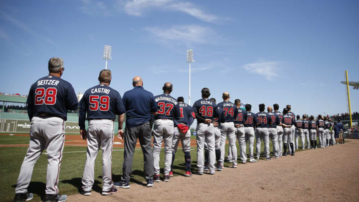 Which Atlanta Braves might we see with an extended roster? (Photo by Michael Reaves/Getty Images)