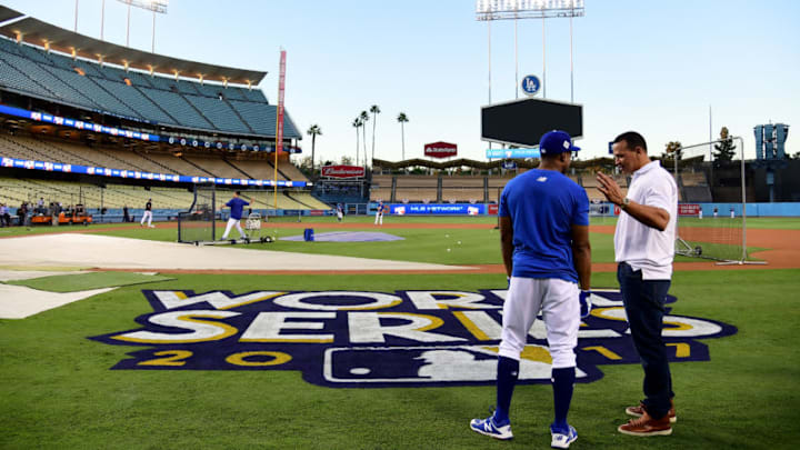 LOS ANGELES, CA - OCTOBER 23: Curtis Granderson