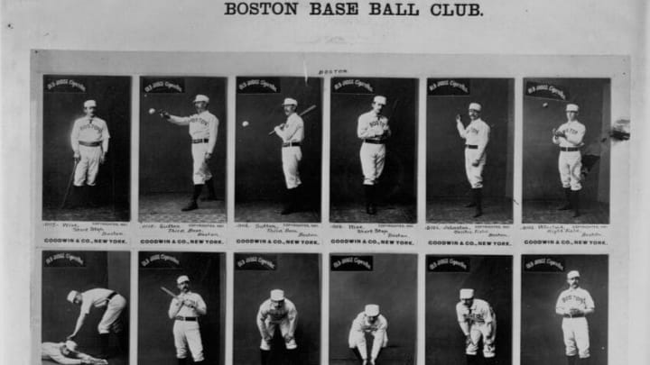 The Atlanta Braves' forerunners were the 1887 Boston Beaneaters. (Photo by Library of Congress/Corbis/VCG via Getty Images)