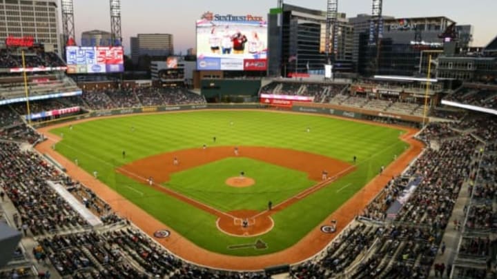 Mar 31, 2017; Atlanta, GA, USA; General view of SunTrust Park during a game between the New York Yankees and Atlanta Braves in the first inning. Mandatory Credit: Brett Davis-USA TODAY Sports