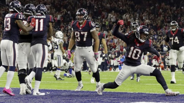 HOUSTON, TX - OCTOBER 16: DeAndre Hopkins