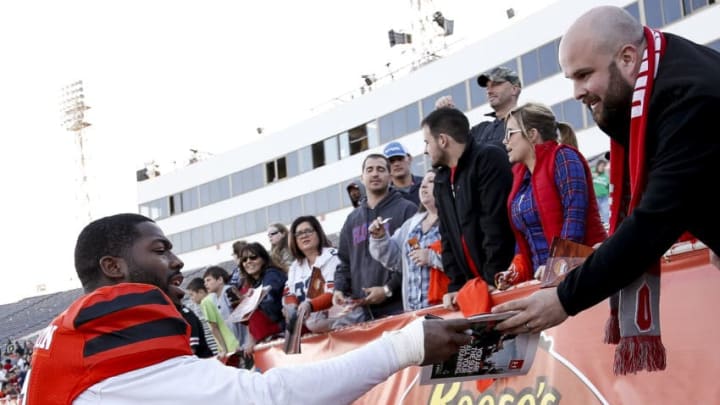 MOBILE, AL - JANUARY 30: Ohio State Defensive Tackle Adolphus Washington