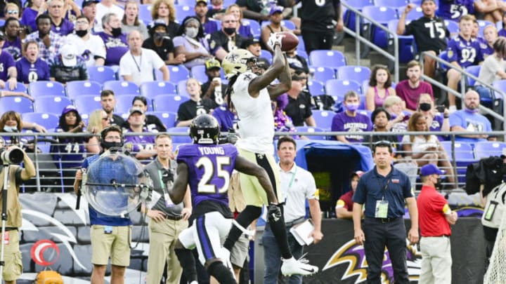 New Orleans Saints wide receiver Marquez Callaway (1) - Mandatory Credit: Tommy Gilligan-USA TODAY Sports