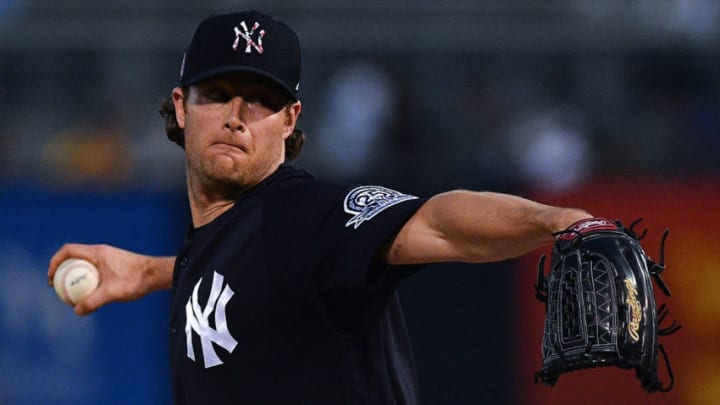 Gerrit Cole #45 of the New York Yankees (Photo by Mark Brown/Getty Images)