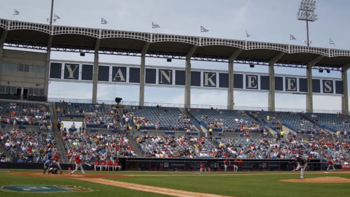 TAMPA, FL- MARCH 03: A view during the game between the Philadelphia Phillies and the New York Yankees at Steinbrenner Field on March 3, 2016 in Tampa, Florida. (Photo by Justin K. Aller/Getty Images) *** Local Caption ***