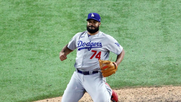 Kenley Jansen #74 of the Los Angeles Dodgers (Photo by Sean M. Haffey/Getty Images)