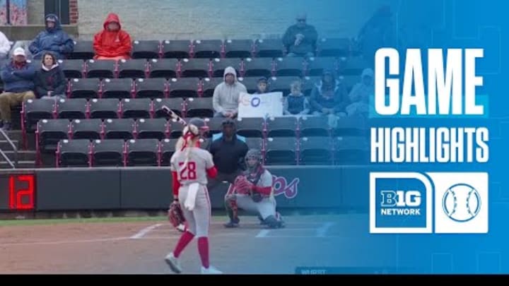 Illinois at Maryland | HIGHLIGHTS | Big Ten Softball | 04/19/2026