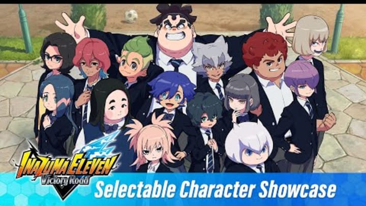 INAZUMA ELEVEN: Victory Road – Selectable Character Showcase