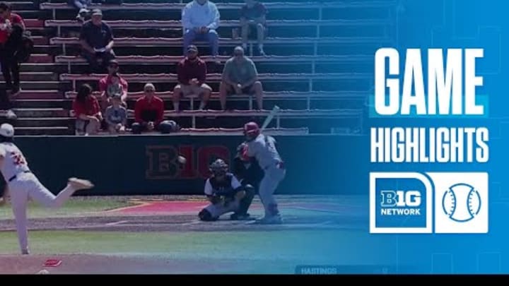 Indiana at Maryland | HIGHLIGHTS | Big Ten Baseball | 04/11/2026