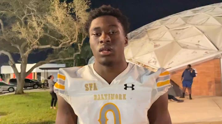 Interview with St. Frances Academy's Zion Elee