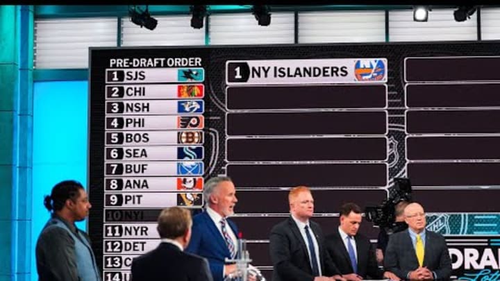 ISLANDERS win NHL Draft Lottery for Pick 1☝️👀