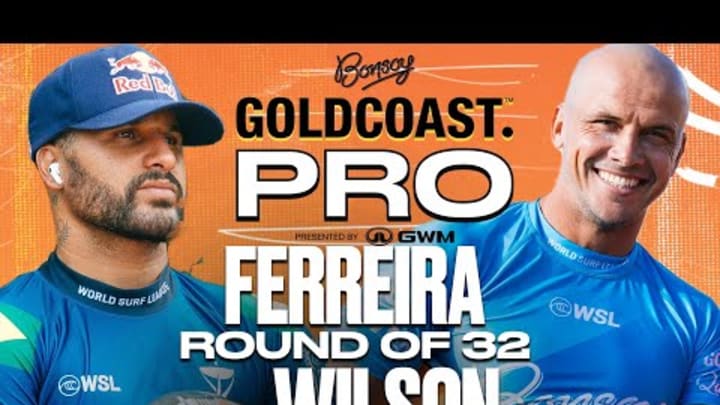 Italo Ferreira vs Julian Wilson | Bonsoy Gold Coast Pro presented by GWM 2024 - Round of 32 Italo Ferreira vs Julian Wilson | Bonsoy Gold Coast Pro presented by GWM 2024 - Round of 32