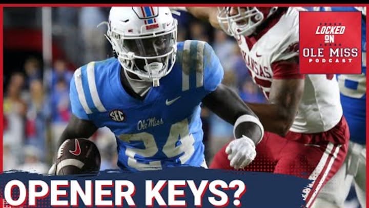 Jaxson Dart says the Ole Miss opener is about the Running Backs and he's right | Ole Miss Rebels Pod