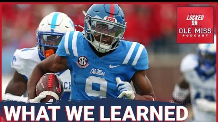 Jaxson Dart was too reliant on Tre Harris in Ole Miss's loss to Kentucky | Ole Miss Rebels Podcast Jaxson Dart was too reliant on Tre Harris in Ole Miss's loss to Kentucky | Ole Miss Rebels Podcast