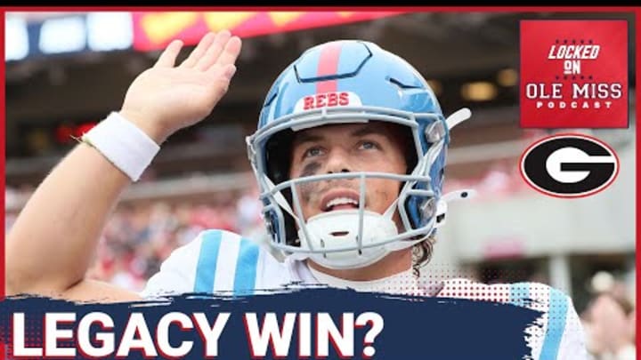 Jaxson Dart will beat the Georgia Bulldogs because his LEGACY depends on it | Ole Miss Rebels Pod