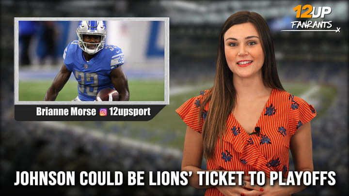 Johnson Could Be Lions' Ticket to Playoffs