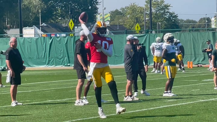 Jordan Love Practices Again for Packers