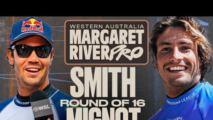 Jordy Smith vs Marco Mignot | Western Australia Margaret River Pro 2025 - Round of 16 Jordy Smith vs Marco Mignot | Western Australia Margaret River Pro 2025 - Round of 16