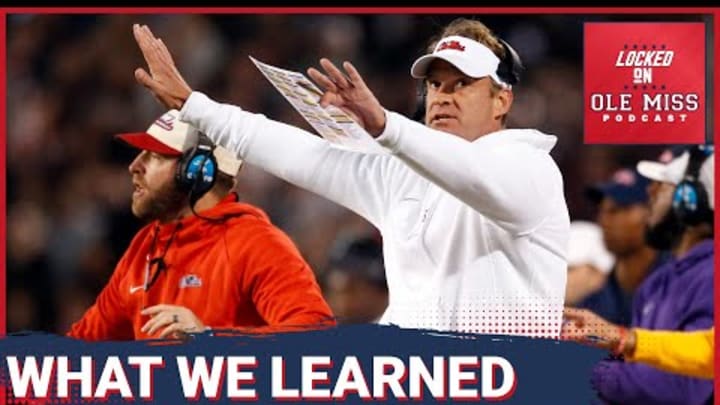 Juice Fest kills the media's favorite Lane Kiffin Narrative | Ole Miss Rebels Podcast